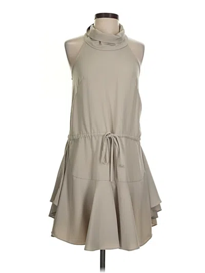 Pre-owned Shona Joy Casual Dress In Gray
