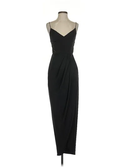 Pre-owned Shona Joy Cocktail Dress In Black