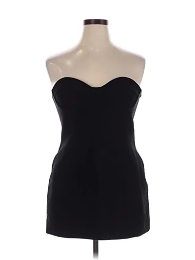 Pre-owned Shona Joy Cocktail Dress In Black