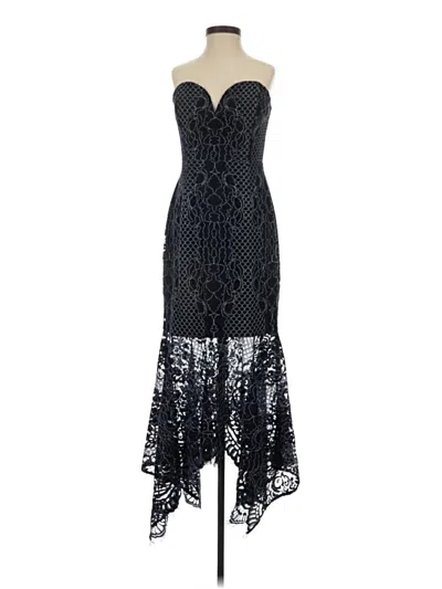 Pre-owned Shona Joy Cocktail Dress In Black