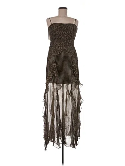 Shona Joy Cocktail Dress In Brown