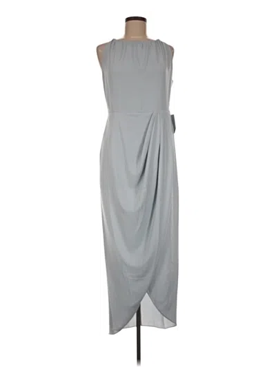 Pre-owned Shona Joy Cocktail Dress In Gray