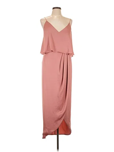 Pre-owned Shona Joy Cocktail Dress In Pink