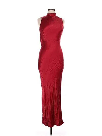 Pre-owned Shona Joy Cocktail Dress In Red