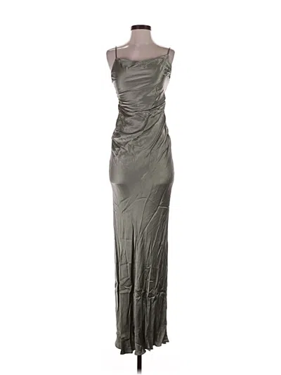 Shona Joy Cocktail Dress In Silver