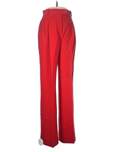 Pre-owned Shona Joy Dress Pants In Red