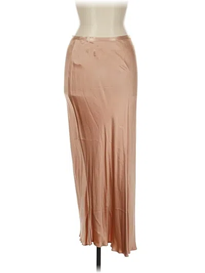 Pre-owned Shona Joy Formal Skirt In Brown