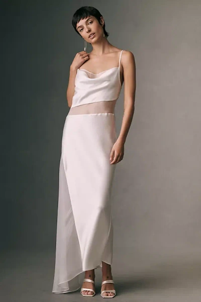 Shona Joy Iza Maxi Dress In White