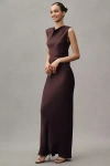 Shona Joy La Lune Cowled Open-back Maxi Dress