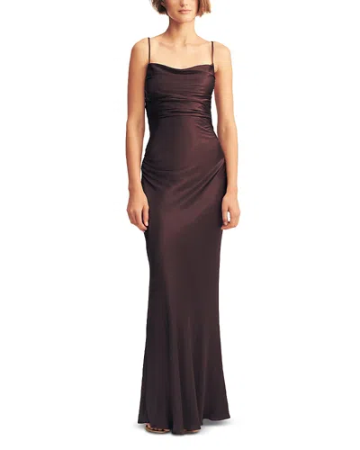 Shona Joy La Lune Lace Up Back Maxi Dress In Multi