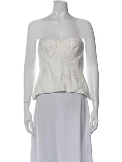 Pre-owned Shona Joy Lace Pattern Set W/ Tags In White