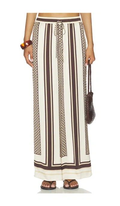 Shona Joy Meret Drawstring Pant In Multi