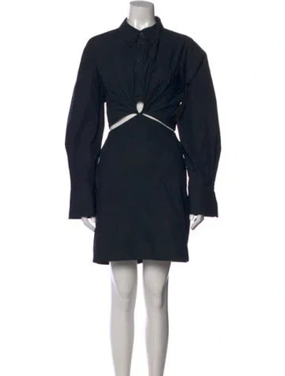 Pre-owned Shona Joy Mini Dress In Black