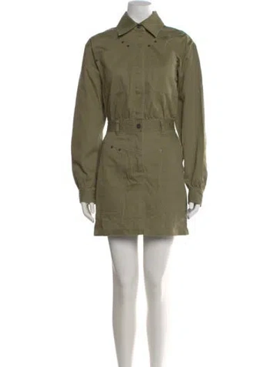 Pre-owned Shona Joy Mini Dress W/ Tags In Green
