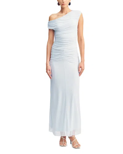 Shona Joy Mira Off Shoulder Dress In Blue