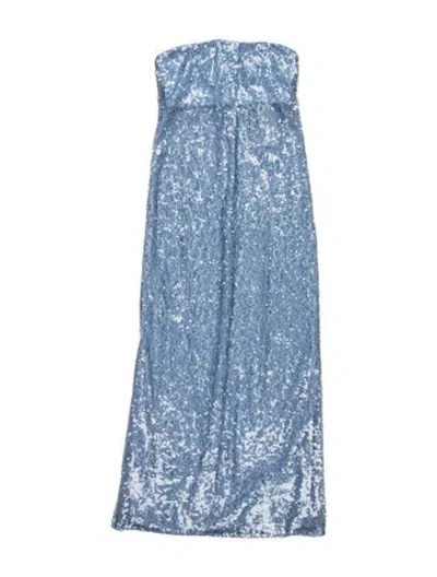 Pre-owned Shona Joy Patterned Mini Dress W/ Tags In Blue