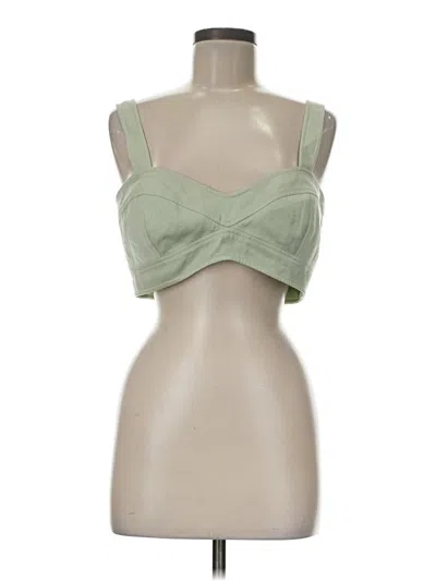 Pre-owned Shona Joy Sports Bra In Green