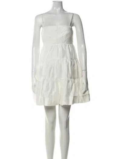 Pre-owned Shona Joy Strapless Mini Dress W/ Tags In Multicolor