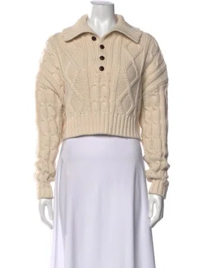 Pre-owned Shona Joy Sweater In Neutral