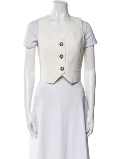 Pre-owned Shona Joy Vest In White