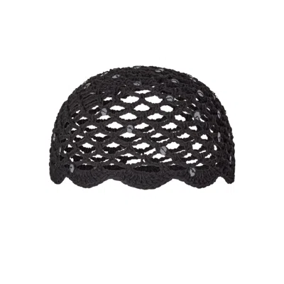 Shondel Women's Black Cleopatra Head Piece - Liquorice