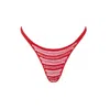 Shondel Women's La Bon Bikini Bottom - Strawberry Sundae In Red