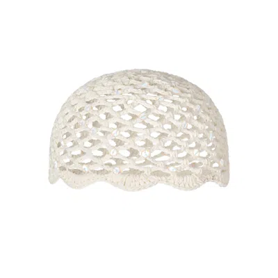 Shondel Women's White Cleopatra Head Piece - Coconut