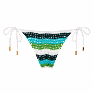 Shooni Women's Suki Bikini Bottom - Green In Multi