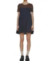 Shop Amomento Corset Mini Dress In Charcoal In Pink