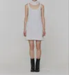 Shop Amomento Hairy Layered Dress In White In White
