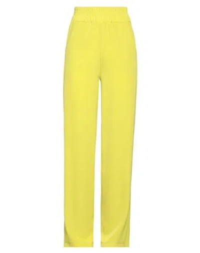 Shop ★ Art Shopart Woman Pants Lime Green Size Xs Polyester, Elastane