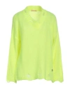 Shop ★ Art Shopart Woman Sweater Lime Green Size M Acrylic, Polyamide, Viscose, Wool In Green