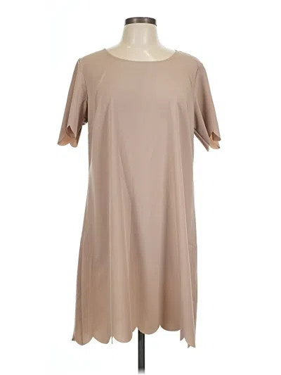 Pre-owned Shop Basic Usa Casual Dress In Brown