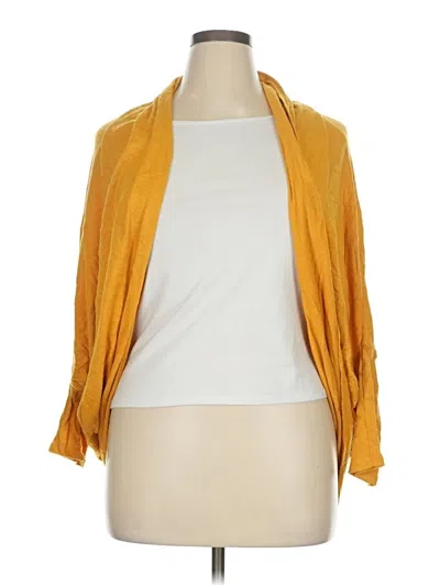 Pre-owned Shop Basic Usa Kimono In Yellow