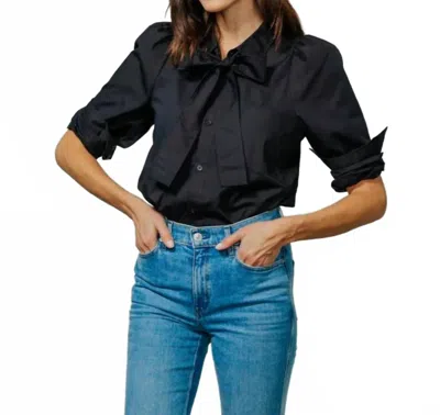 Shop Kmj Poppy Blouse In Black