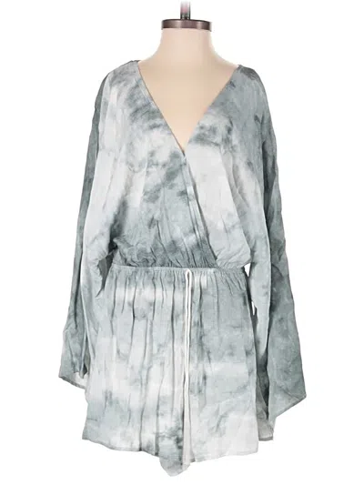 Pre-owned Shop Neighbor Romper In Gray
