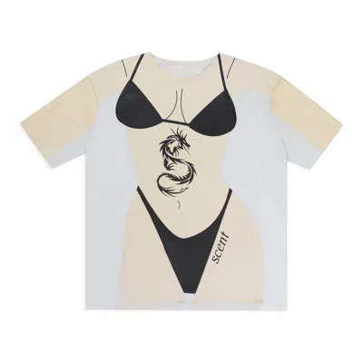 Shop Scent Black Acapulco Tshirt In White