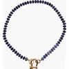 Shop Spicy Dan Mac Gender Inclusive Sodalite Opal Necklace In Blue