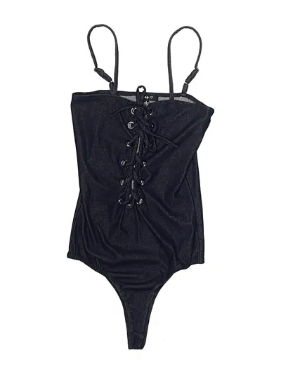 Pre-owned Shop17 Bodysuit In Black