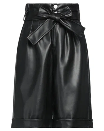 Shopart Woman Pants Black Size L Polyester, Polyurethane In Beige