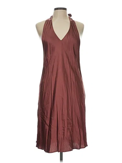 Pre-owned Shore. Casual Dress In Brown