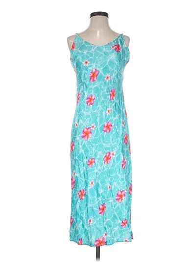 Pre-owned Shore. Casual Dress In Teal
