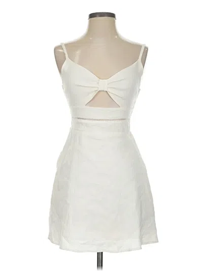 Pre-owned Shore. Cocktail Dress In Ivory