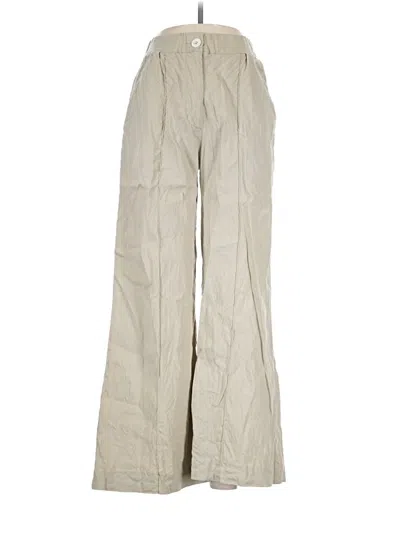 Pre-owned Shore. Linen Pants In Brown