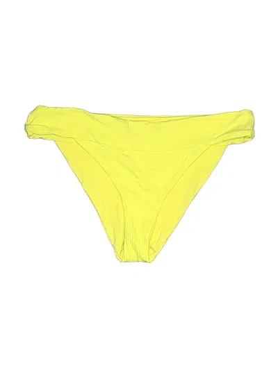 Pre-owned Shore. Swimsuit Bottoms In Yellow