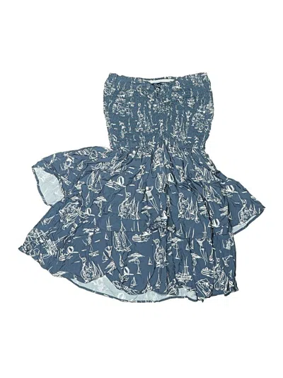Pre-owned Shore. Swimsuit Cover Up In Blue