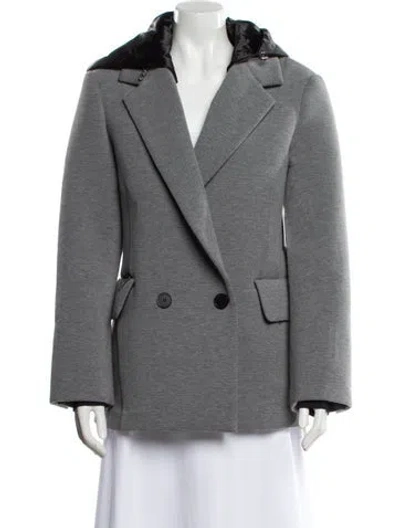 Pre-owned Shoreditch Ski Club Blazer In Gray