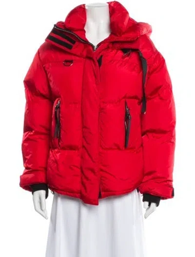Pre-owned Shoreditch Ski Club Coat In Orange