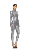 Shoreditch Ski Club X Tomorrow Disco Jumpsuit In Gunmetal Grey