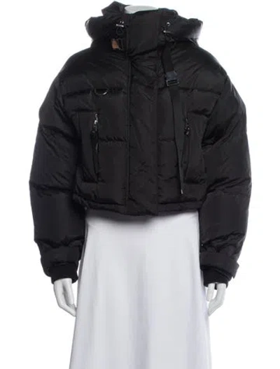 Pre-owned Shoreditch Ski Club Down Jacket In Black